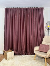 Draperie violet semitransparenta Perdele de Poveste